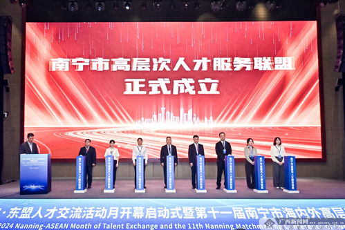 萬才返邕 共圓夢想 2024年南寧 東盟人才交流活動(dòng)月開幕